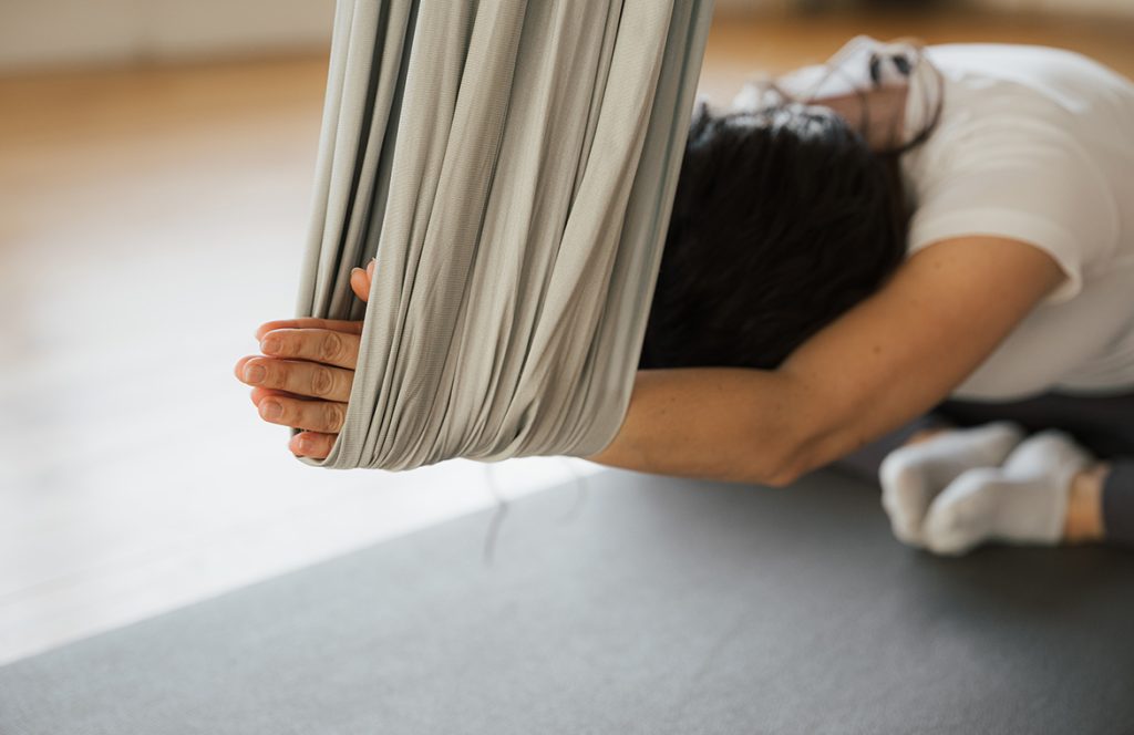 Aerial Yin Yoga