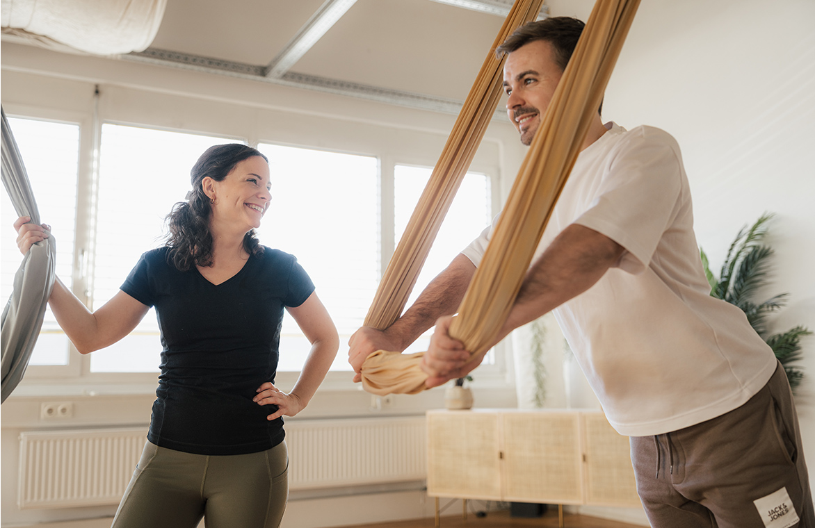 Ausbildung Aerial Yogalehrer